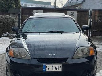 hyundai tiburon coupe 2.7 v6 2006 (138 tys. km) glośny projekt czarna góra • olx.pl