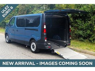 2018 (68) - l2 lwb 5 seat twin wheelchair accessible disabled access vehicle wav 5-door