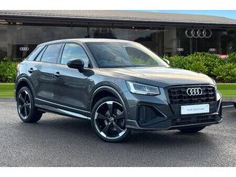audi q2 35 tfsi black edition 5dr