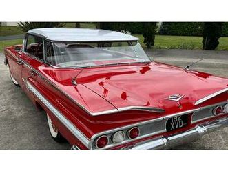 1960 chevrolet impala rouge automatique conduite à gauche...