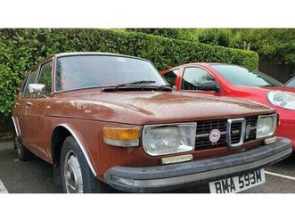 1974 saab 99 marron manuel, 4 vitesses conduite à droite...