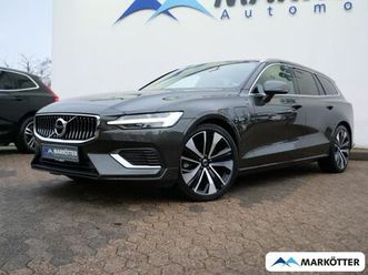 volvo v60 t6 awd recharge plus bright ahk/sthz/pano/