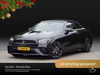 mercedes-benz e-klasse cabrio - e 200 amg line | airscarf head-up memory 360 camera