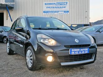 renault clio estate tomtom live 1.2 16v 75cv 72980km d origine 1ere main gps clim ct 2027 gtie 1 an