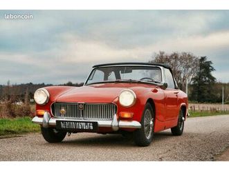 mg midget 1969 – rouge tartan
