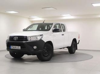 toyota - hilux 2.4 d4d cabina extra gx