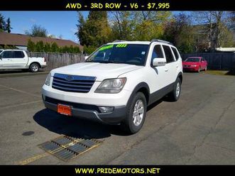 2009 kia borrego lx - awd - 3rd row - v6