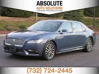 2018 lincoln continental select awd 4dr sedan