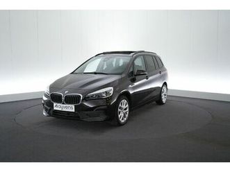 bmw série 2 tourer gran 218d business leder/cuir led gps pdc cam pano verw. zetels