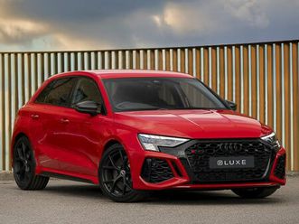 2023 - rs 3 sportback rs 3 tfsi carbon black 5dr s tronic