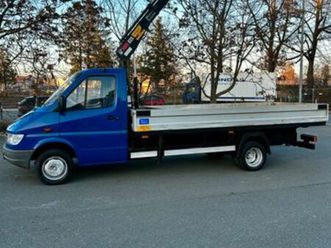 mercedes-benz mercedes sprinter 412 d maxi mit kran hiab...