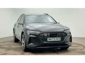 audi e-tron sportback 300kw 55 quattro 95kwh vorsprung 5dr auto