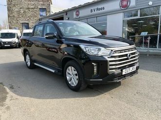 2021 kgm / ssangyong musso 2.2td rebel (181ps)(eu6dt) awd auto