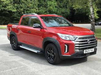 2025 kgm / ssangyong musso 2.2td saracen (202ps)(eu6e) 4wd