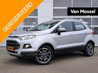 ford ecosport - 1.0 ecoboost titanium | automatische verlichting | reservewiel | keyless entry&go | elektr