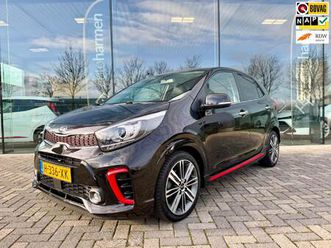kia picanto 1.0 t-gdi gt-line 100pk, nap, carplay, leder, keyless