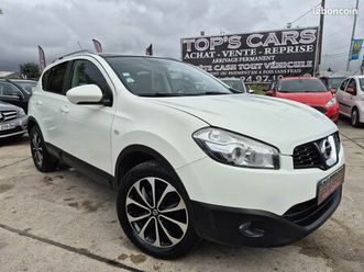 nissan qashqai (2) 2.0 140ch connect édition * gps camera bluetooth clim toit pano jantes alu * crit'air 1 * moteur à chaine * factures d'entretien à jour * kit