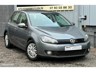 volkswagen golf 6 / vi trendline / 1.6 tdi 105 ch bluemotion / 1ere main / gps / distribution faite