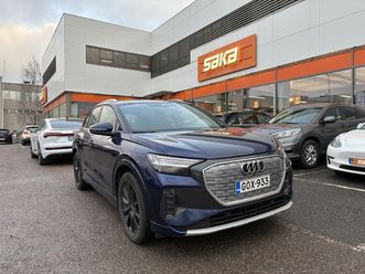 audi q4 e-tron 50 quattro ** 1 om suomi-auto / koukku / adapt. cruise / sonos / matrix / sporttipenkit / p. kamera **