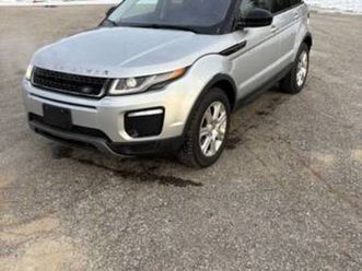 17. land rover range rover evoque! only 86,000 mi! new sticker!