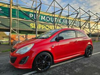 vauxhall corsa limited edition 1.2ltr rare magma red 2011 (only 72,995 miles,fsh,ideal 1st car)