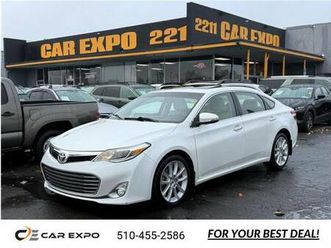 2013 toyota avalon xle sedan 4d sedan blizzard pearl