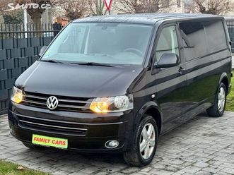 volkswagen transporter 2.0,lang,2.maj,5míst,servis.kn