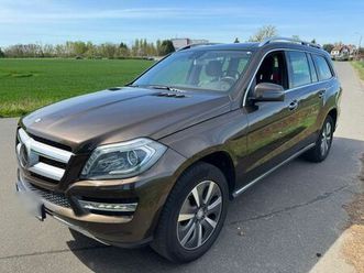 mercedes-benz mercedes benz gl 350 mb scheckheft 7 sitze