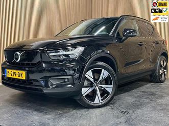 volvo xc40 recharge p8 awd r-design|92,4% soh|1/2 leder|stoel+stuurverwarming|navigatie|acc|apple carplay|nl-aut|nap|in.btw|1eeig|