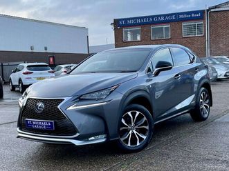 2017 2.5 nx 300h f sport cvt 4wd 5dr