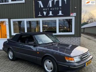 saab 900 cabrio classis 2.0 turbo nap airco nardi — saab — marktplaats
