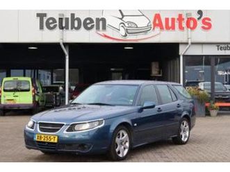 saab 9-5 estate 2.0t linear standkachel, stoelverwarming, ai — saab — marktplaats