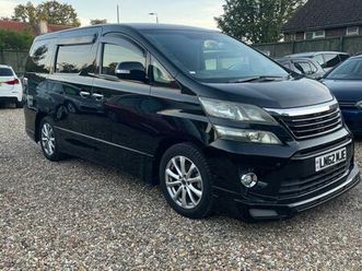 2012 toyota vellfire mpv petrol automatic