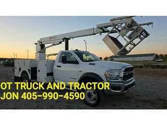 2022 dodge ram 5500 4wd 39ft cable placer posi plus 700-40 bucket truc