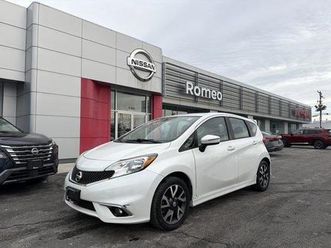 used 2016 nissan versa note sr