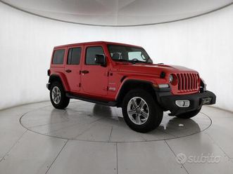 jeep wrangler unlimited 2.0 turbo sahara auto