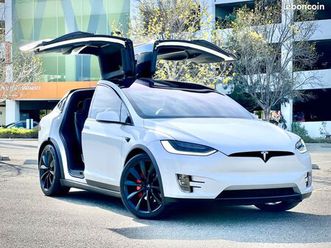 tesla model x performance ludicrous 778 chevaux – 2020 – très bon état