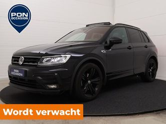 volkswagen tiguan 1.5 tsi highline business r | pano dak | r-line | 360 camera | black style | verwarmde voorruit | 19'' |