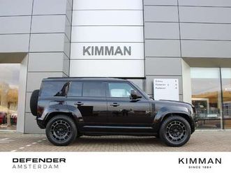 land rover defender octa black p635 4.4 v8 chopped carbon | elkr. trekhaak | schuif / kanteldak