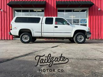 used 2002 gmc sierra 2500 sle h/d extended cab