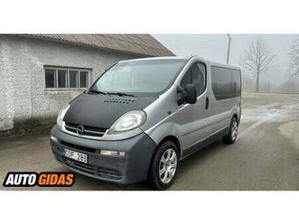 opel vivaro 2006 m keleivinis mikroautobusas | skelbimas | 0138432536