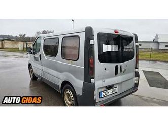 opel vivaro 2005 m krovininis mikroautobusas | skelbimas | 0138432713