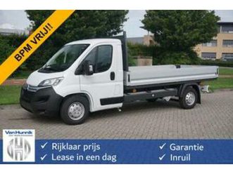 citroën jumper heavy 35 2.2 140pk open laadbak bpm vrij! ap — bestelauto's — marktplaats