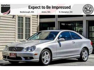 2004 mercedes-benz clk500 amg sport coupe