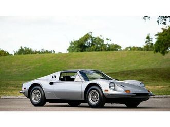 1974 ferrari dino 246 argent conduite à gauche in états-u...