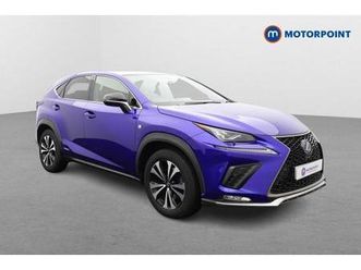 2020 lexus nx 300h 2.5 f-sport 5dr cvt [premium pack-pan roof] suv hybrid automatic