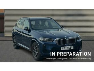 bmw x3 xdrive20i mht m sport 5dr step auto