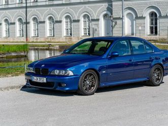 bmw e39 m5 (2000), motorrevision durchgeführt, mit gewindefahrwerk, supersprint fächerkrümmer verbaut
