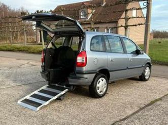 ② ♿️opel zafira 1.6benzine rolstoel invalide mindervalide tpmr — opel — 2ememain