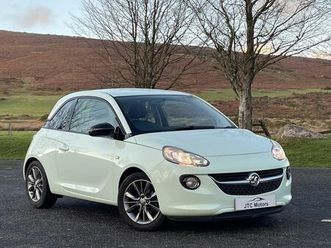 vauxhall adam 1.2i jam 3dr man, petrol, green + 1 owner
